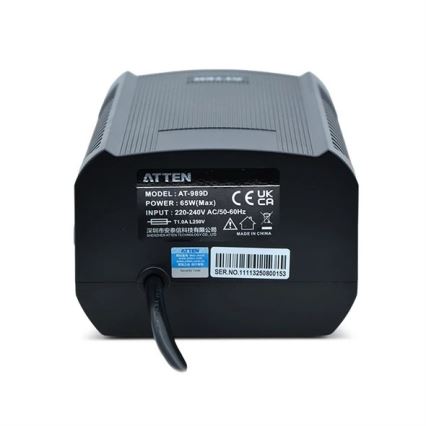 Паяльна станція з LCD‑дисплеєм 65 Вт/230 В