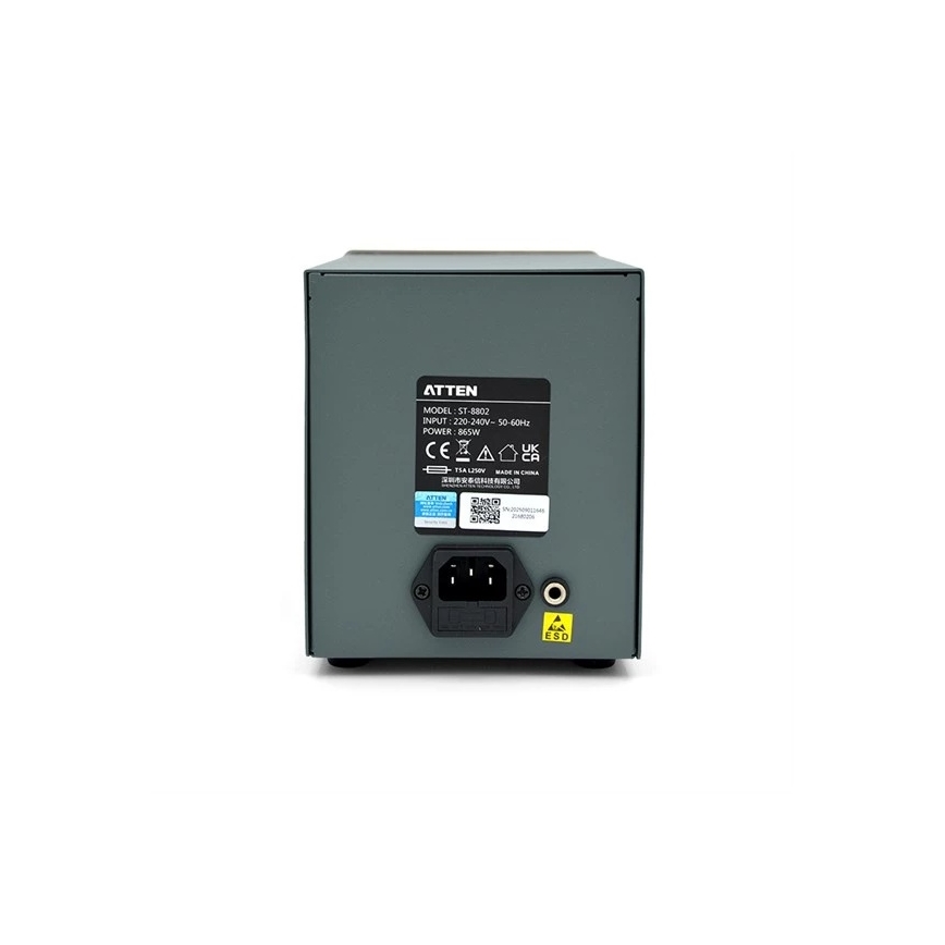 Паяльная станция с функцией горячего воздуха и ЖК-дисплеем 800W/230V