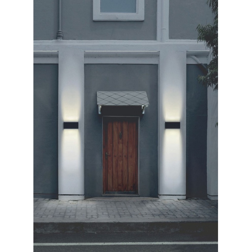 Palnas 66001371 - Уличный настенный светильник TONY 1xE27/18W/230V