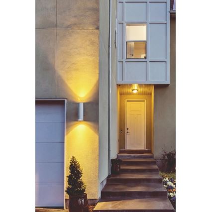 Вуличний настінний світильник OLAF 2xG10/10W/230V IP54