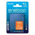 Panasonic - Батарейка AAA Eneloop 800 mAh 4 шт. + чехол