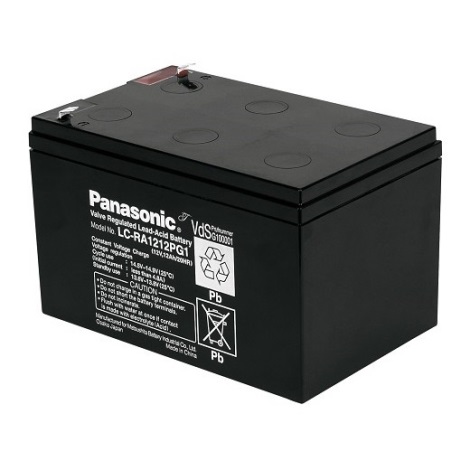 Panasonic LC-RA1212PG1 - Свинцово-кислотный аккумулятор 12V/12Ah/faston 6,3 мм