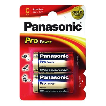 Panasonic LR14 PPG - Щелочная батарейка C Pro Power 1,5V 2 шт.