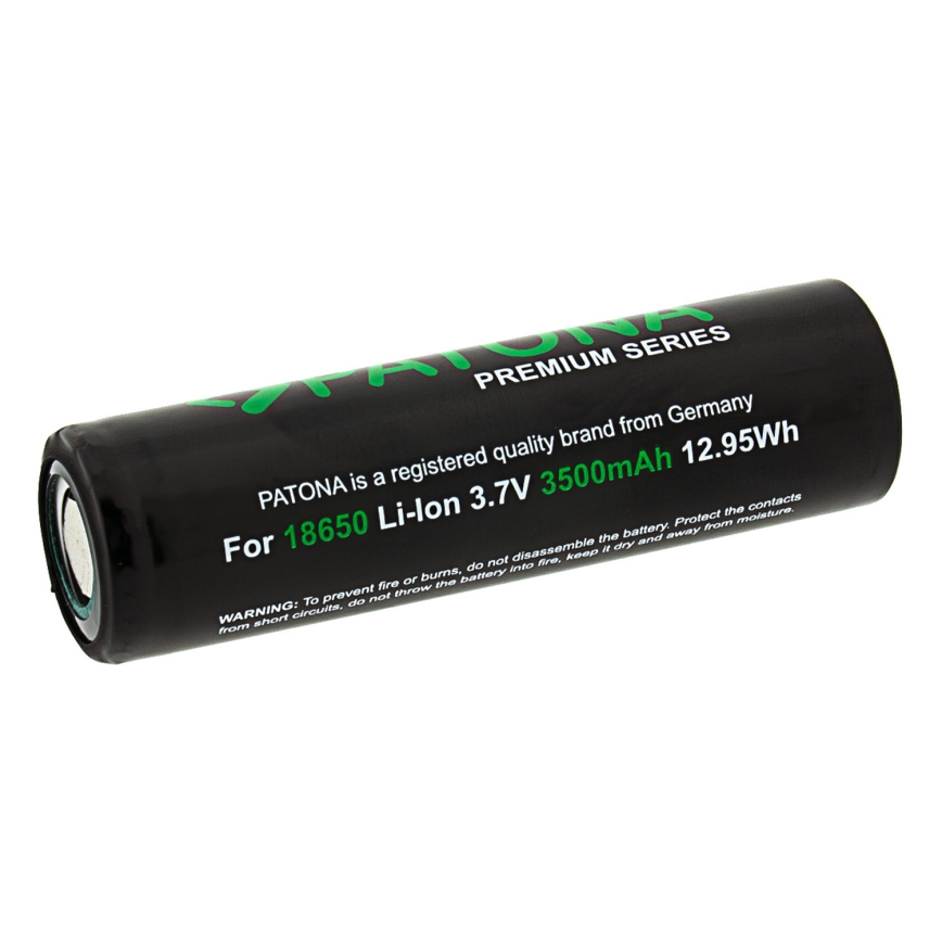 PATONA - Акумулятор 18650 Li-ion 3500 mAh PREMIUM 3,7 В