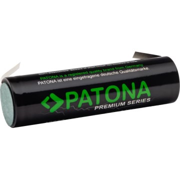 PATONA - Акумулятор 18650 Li-lon 3000mAh PREMIUM 3,7V з стрічковими штифтами для пайки
