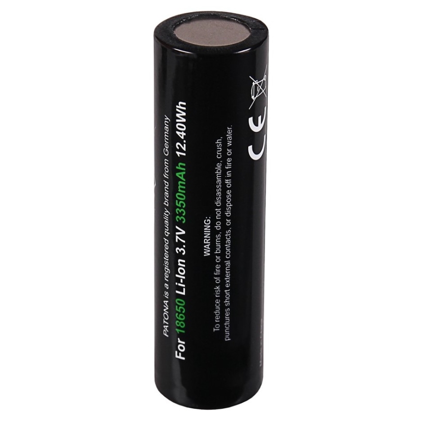 PATONA - Акумулятор 18650 Li-lon 3350mAh PREMIUM 3,7V