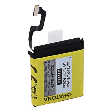 PATONA - Акумулятор Apple Watch 4 225mAh A2058 40 мм