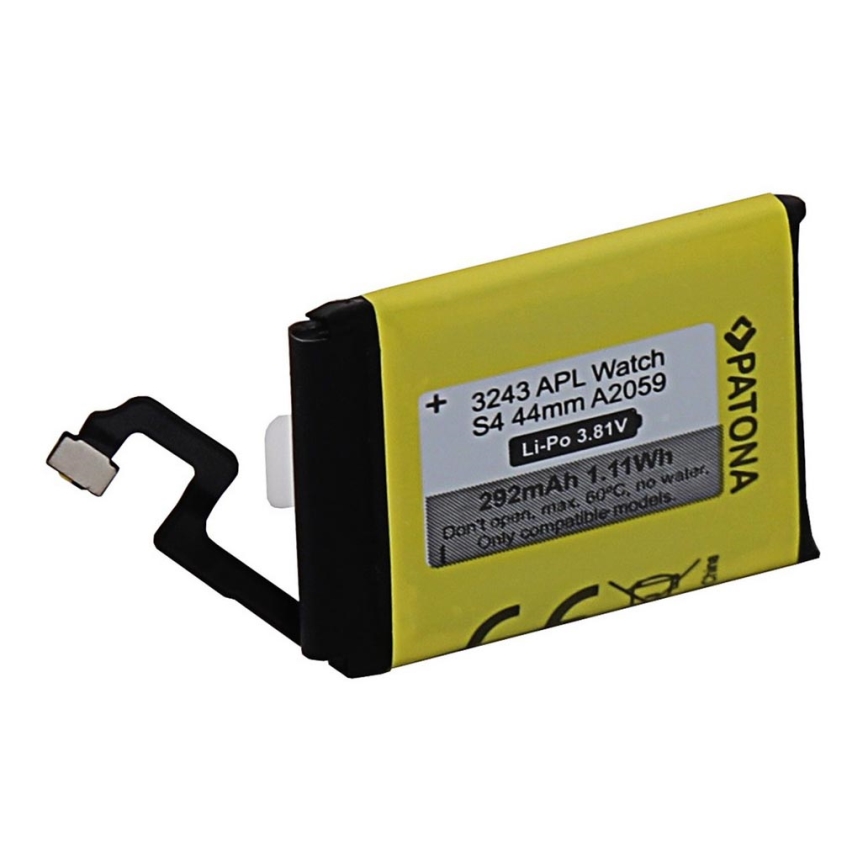 PATONA - Акумулятор Apple Watch 4 292mAh A2059 44 мм