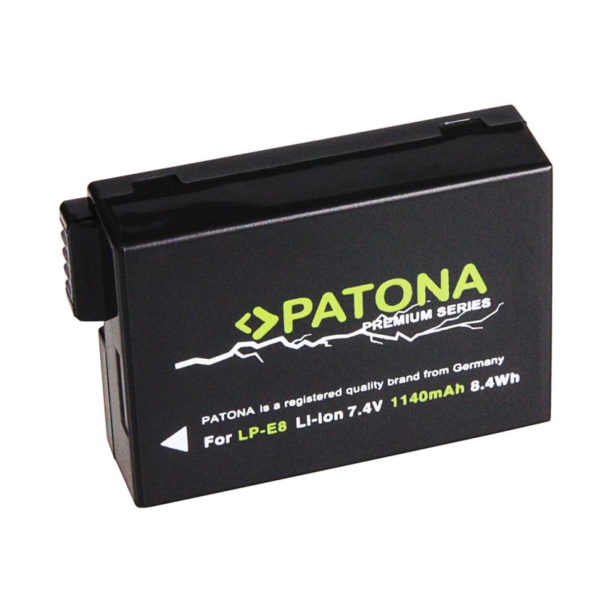 PATONA - Акумулятор Canon LP-E8 1140mAh Li-Ion Premium