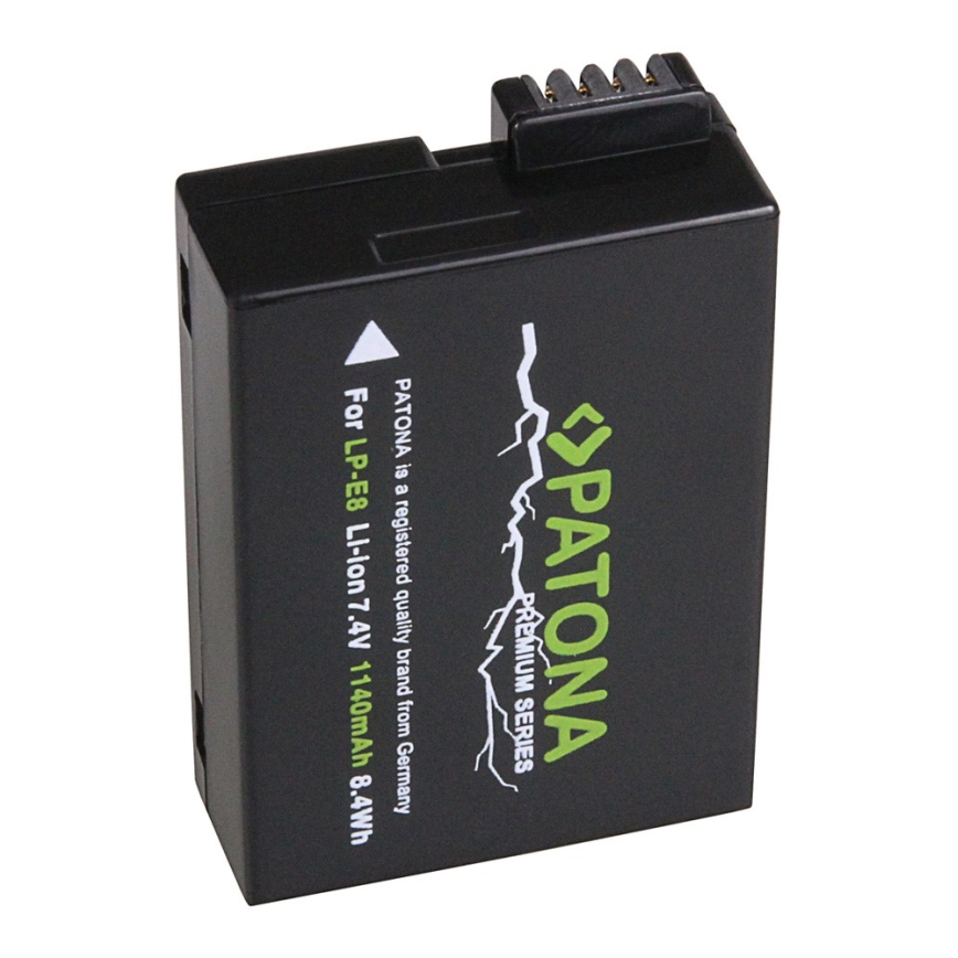 PATONA - Акумулятор Canon LP-E8 1140mAh Li-Ion Premium