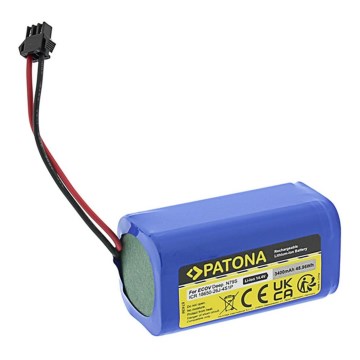 PATONA - Акумулятор Ecovacs Deebot 600/N79/715 3400mAh Li-lon 14,4V