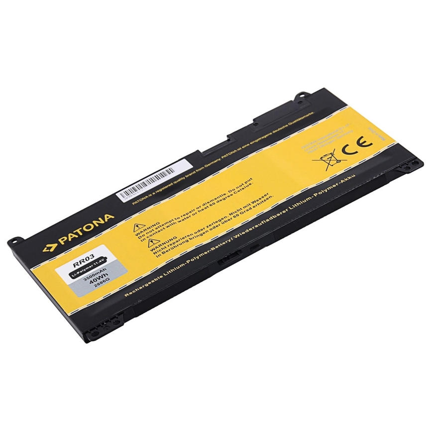 PATONA - Акумулятор HP 430/440/450 G4 3500mAh Li-Pol 11,4V RR03XL