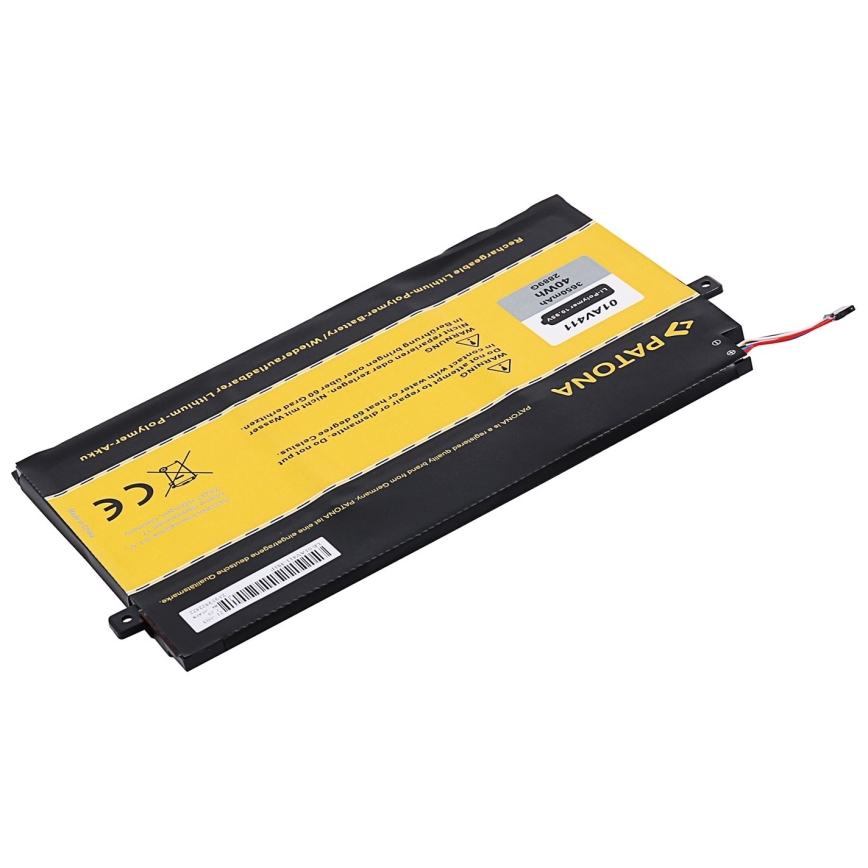 PATONA - Акумулятор Lenovo Thinkpad E470/E475 4400mAh Li-lon 10,95V 01AV411