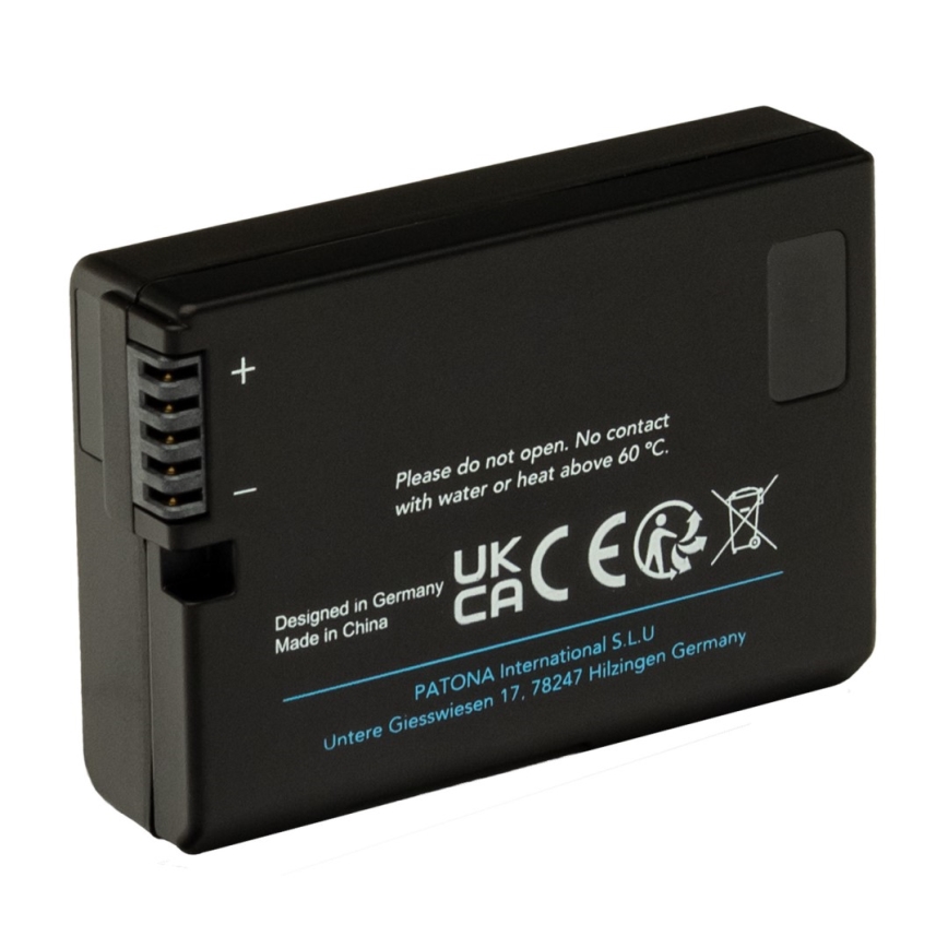 PATONA - Акумулятор Nikon EN-EL14/EN-EL14A 1030mAh Li-Ion Platinum USB-C зарядка