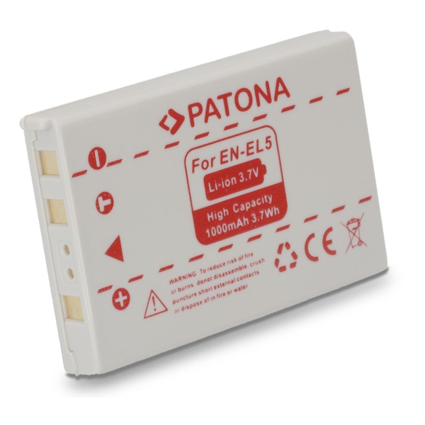 PATONA - Акумулятор Nikon EN-EL5 1000mAh Li-Ion