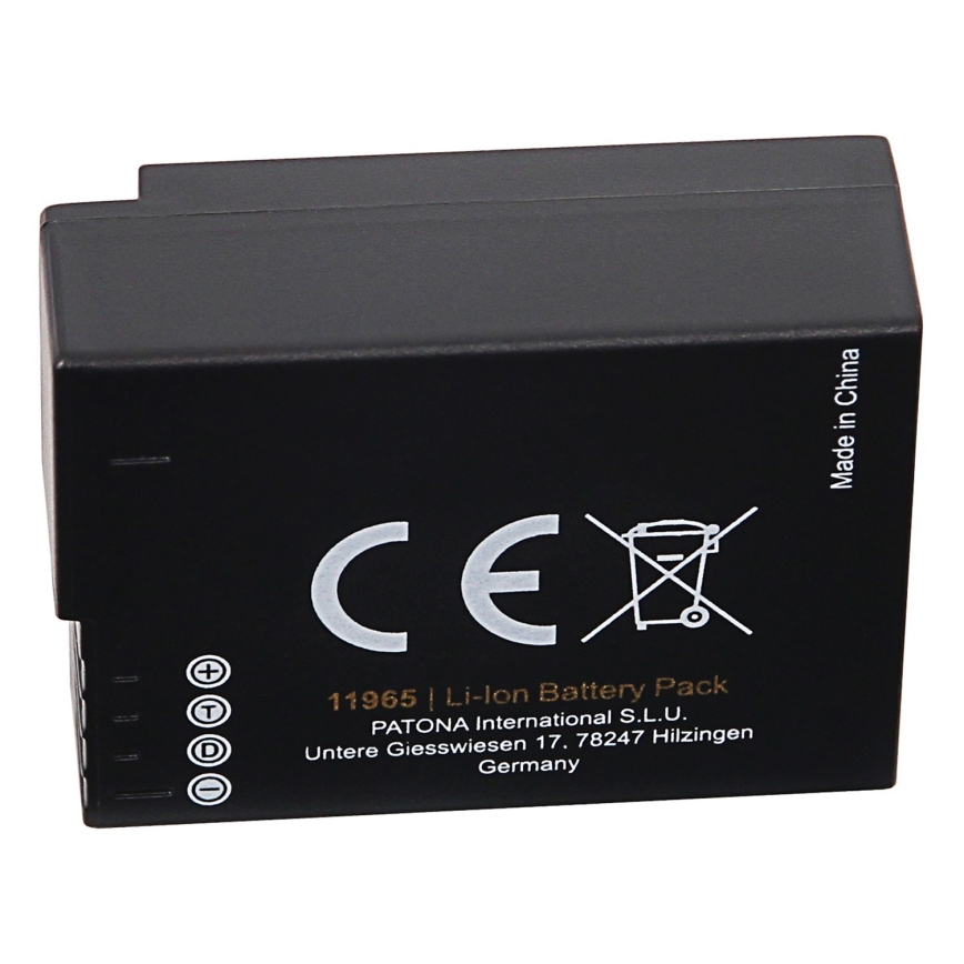 PATONA - Акумулятор Panasonic DMW-BLC12 E 1100mAh Li-Ion Protect