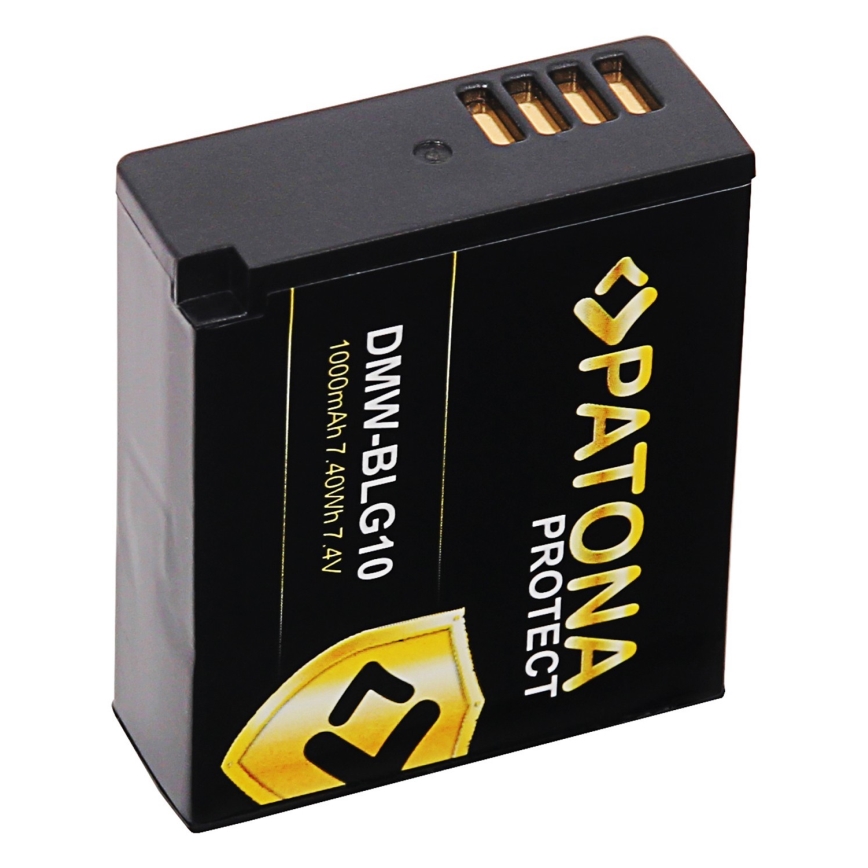 PATONA - Акумулятор Panasonic DMW-BLG10E 1000mAh Li-Ion Protect