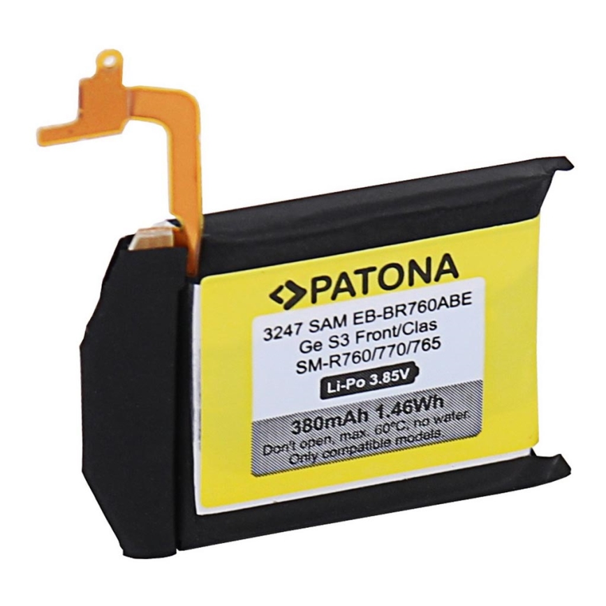 PATONA - Акумулятор Samsung Gear S3 380mAh