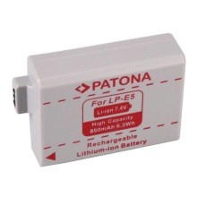 PATONA - Акумулятор Canon LP-E5 850mAh Li-Ion