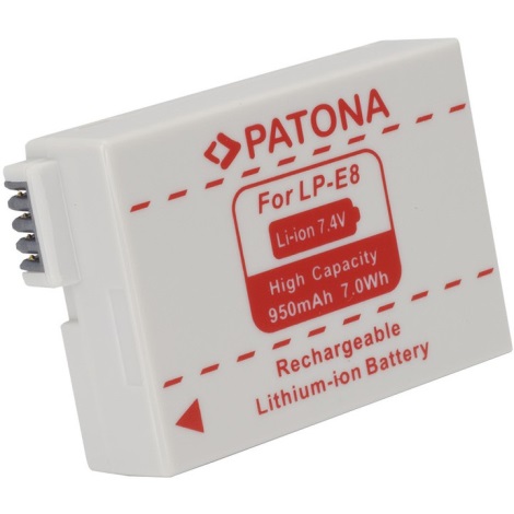 PATONA - Акумулятор Canon LP-E8 950mAh Li-Ion