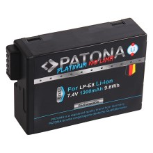 PATONA - Акумулятор Canon LP-E8/LP-E8+ 1300mAh Li-Ion Platinum