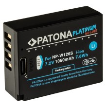 PATONA - Акумулятор Fuji NP-W126S 1050mAh Li-Ion Platinum USB-C зарядка