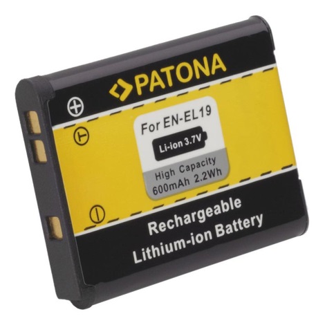 PATONA - Акумулятор Nikon EN-EL19 600mAh Li-Ion