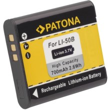 PATONA - Акумулятор Olympus Li-50B 700mAh Li-Ion