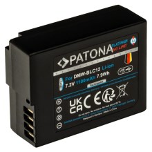 PATONA - Акумулятор Panasonic DMW-BLC12 1100mAh Li-Ion Platinum USB-C зарядка
