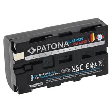 PATONA - Акумулятор Sony NP-F550/F330/F570 3500mAh Li-Ion Platinum зарядка USB-C