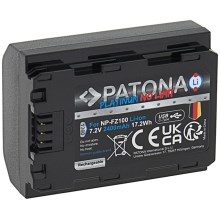 PATONA - Акумулятор Sony NP-FZ100 2400mAh Li-Ion Platinum USB-C