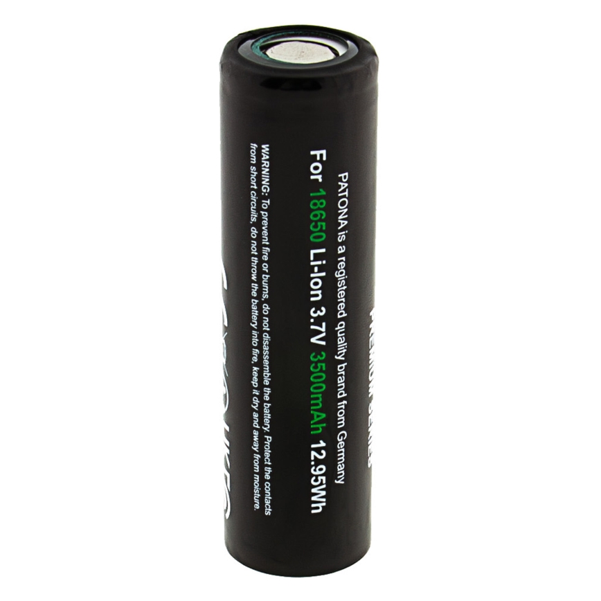 PATONA - аккумулятор 18650 Li-ion 3500 mAh PREMIUM 3,7 В