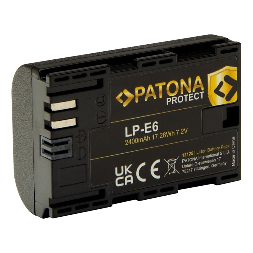 PATONA - Аккумулятор Canon LP-E6 2400mAh Li-Ion Protect