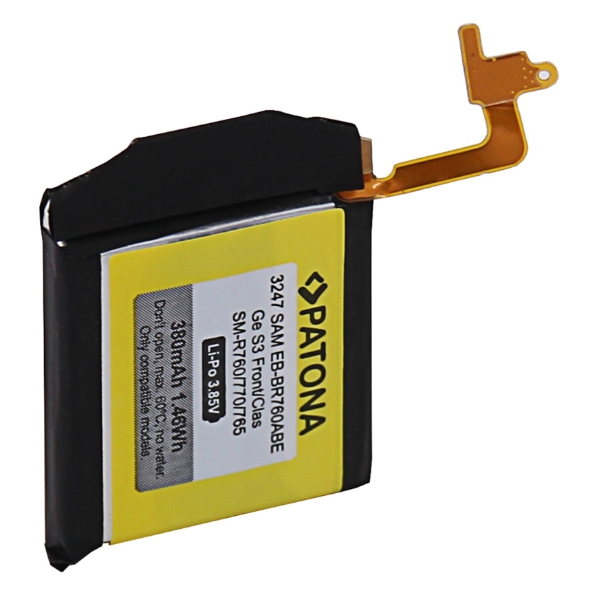 PATONA - Аккумулятор для Samsung Gear S3 380 мАч