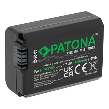 PATONA - аккумулятор для Sony NP-FW50 1100mAh Li-Ion PREMIUM