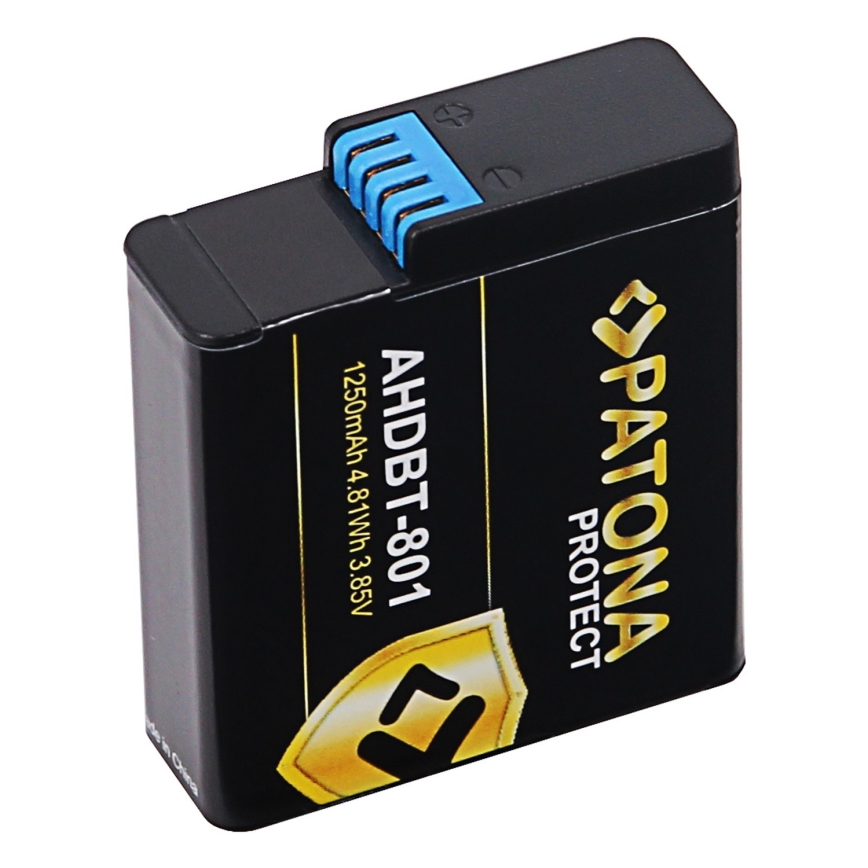 PATONA - Аккумулятор GoPro Hero 5/6/7/8 1250mAh Li-Ion Protect