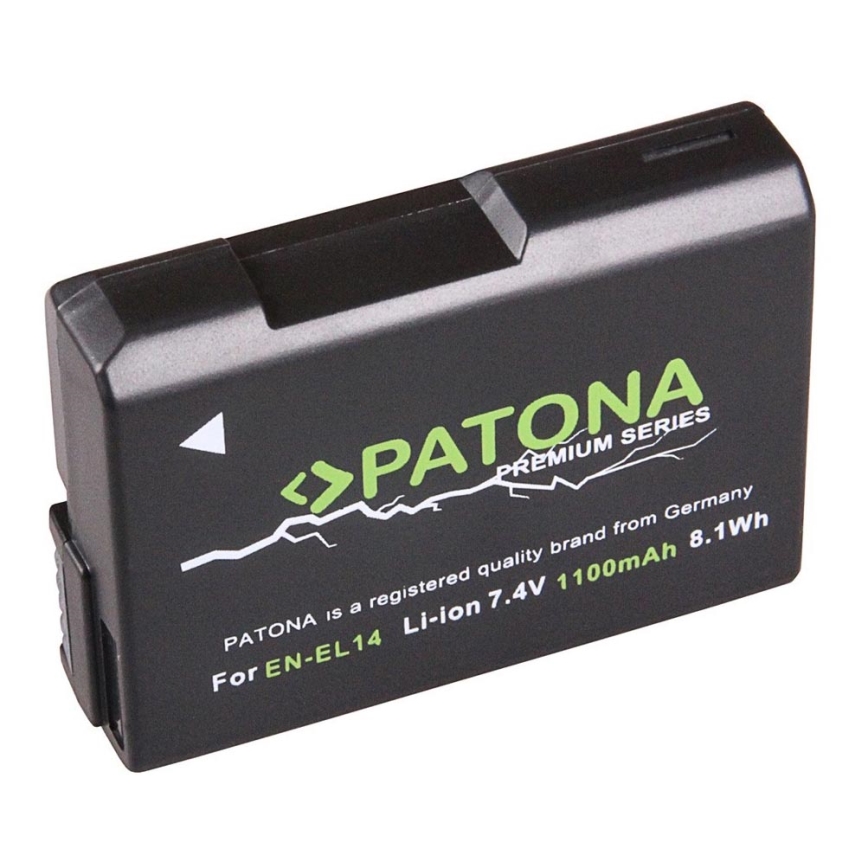 PATONA - Аккумулятор Nikon EN-EL14 1100mAh Li-Ion Premium