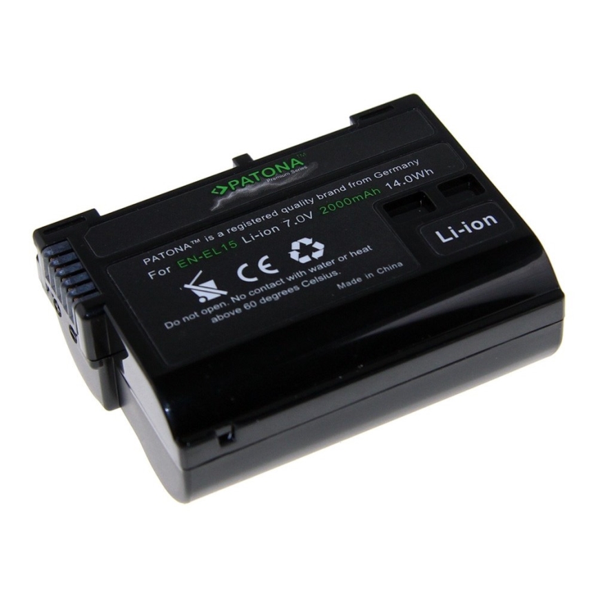 PATONA - Аккумулятор Nikon EN-EL15B 2000mAh Li-Ion Premium