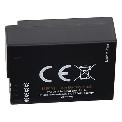 PATONA - Аккумулятор Panasonic DMW-BLC12 E 1100mAh Li-Ion Protect