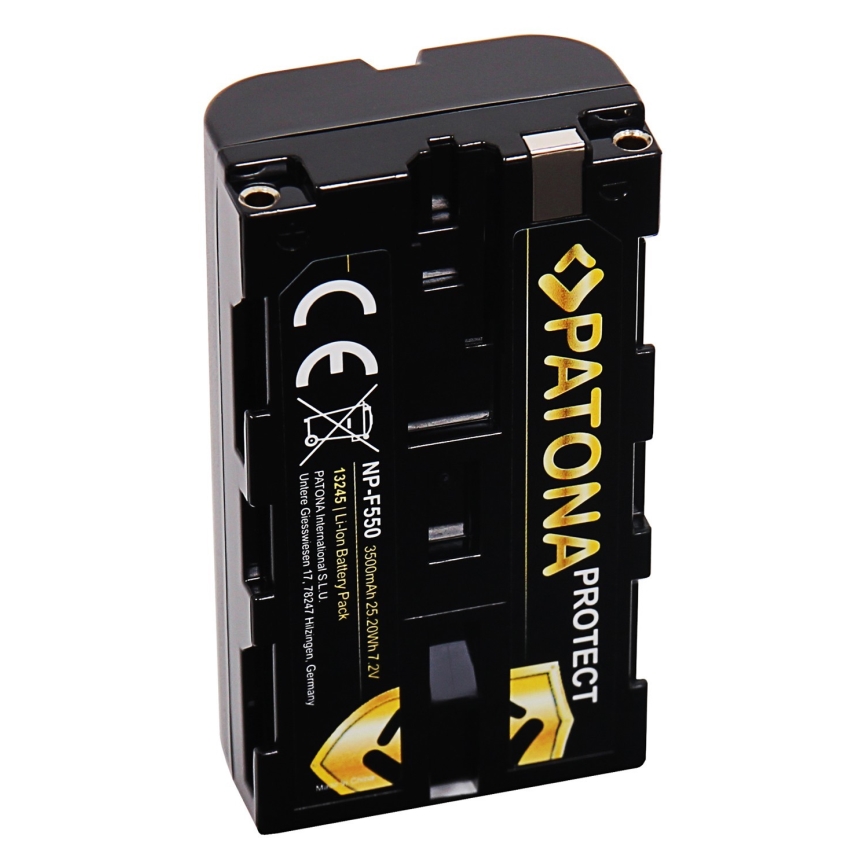 PATONA - Аккумулятор Sony NP-F550 3500mAh Li-Ion 7,2V Protect