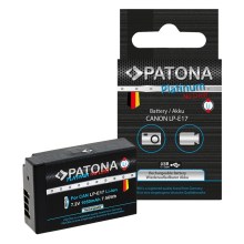 PATONA - Аккумулятор Canon LP-E17 1050mAh Li-Ion Platinum декодирован