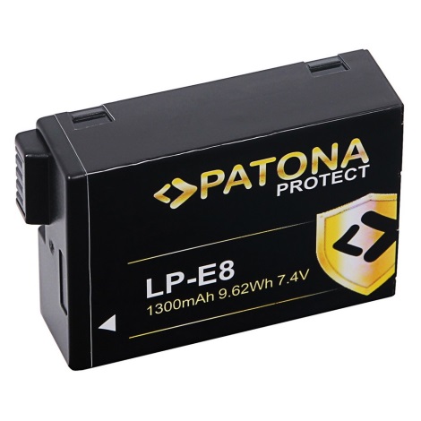 PATONA - Аккумулятор Canon LP-E8/LP-E8+ 1300mAh Li-Ion Protect