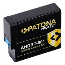 PATONA - Аккумулятор GoPro Hero 5/6/7/8 1250mAh Li-Ion Protect