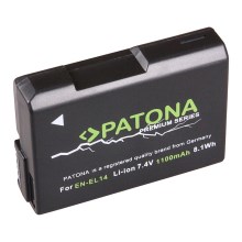 PATONA - Аккумулятор Nikon EN-EL14 1100мАч Li-Ion Premium