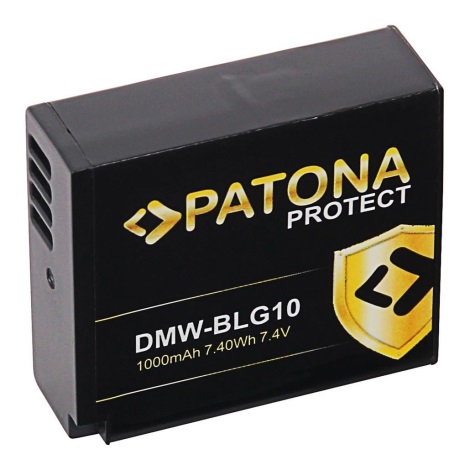 PATONA - Аккумулятор Panasonic DMW-BLG10E 1000mAh Li-Ion Protect
