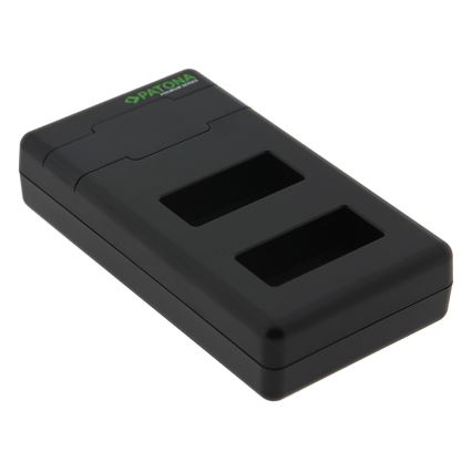 PATONA - Быстрое зарядное устройство Dual Canon LP-E17 + кабель USB-C 0,6м
