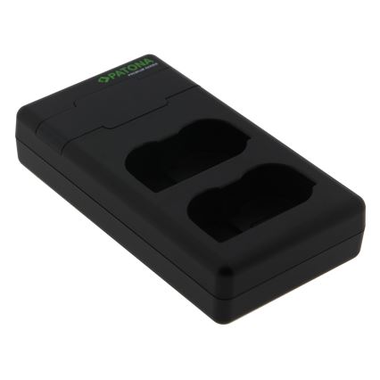 PATONA - Быстрое зарядное устройство Dual Nikon EN-EL15/EN-EL15C + кабель USB-C 0,6м