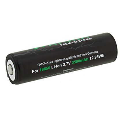 PATONA - литий-ионный аккумулятор 18650 3500 mAh PREMIUM 3,7 В