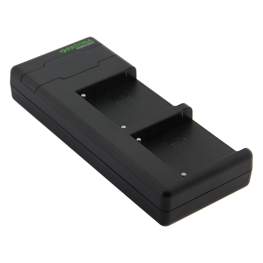 PATONA - Швидкий зарядний пристрій Dual Sony F550/F750/F970/FM50 + кабель USB-C 0,6 м