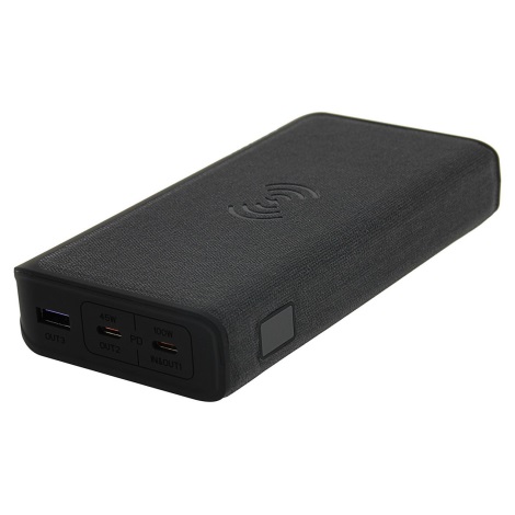 PATONA - Внешний аккумулятор 20000mAh 100W Li-lon 2xUSB-C/1x USB-A с QI зарядкой